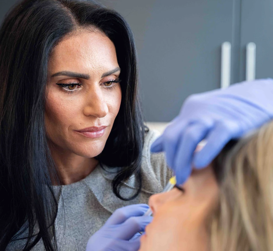 injectionist administering botox | New You Plastic Surgery in New York