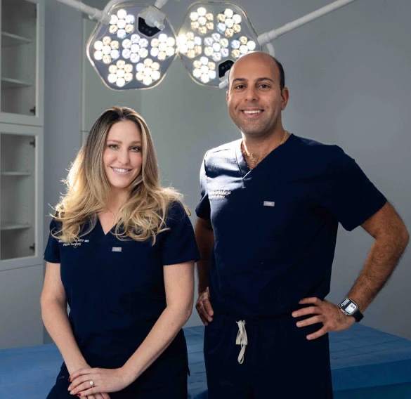 Dr. Nikfarjam and Micheline Goulart, M.D. | New You Plastic Surgery in New York