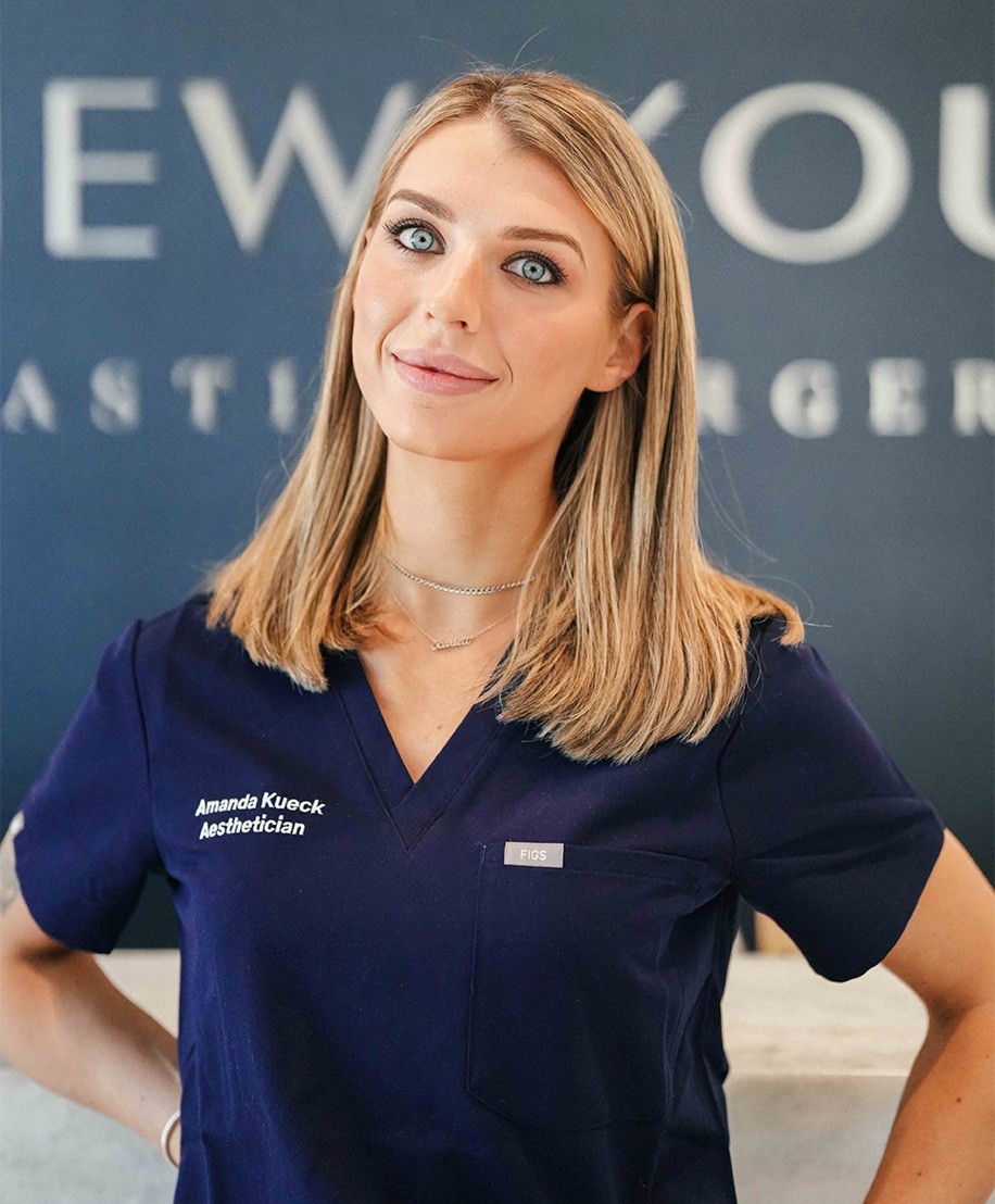 Amanda Kueck, Aesthetician